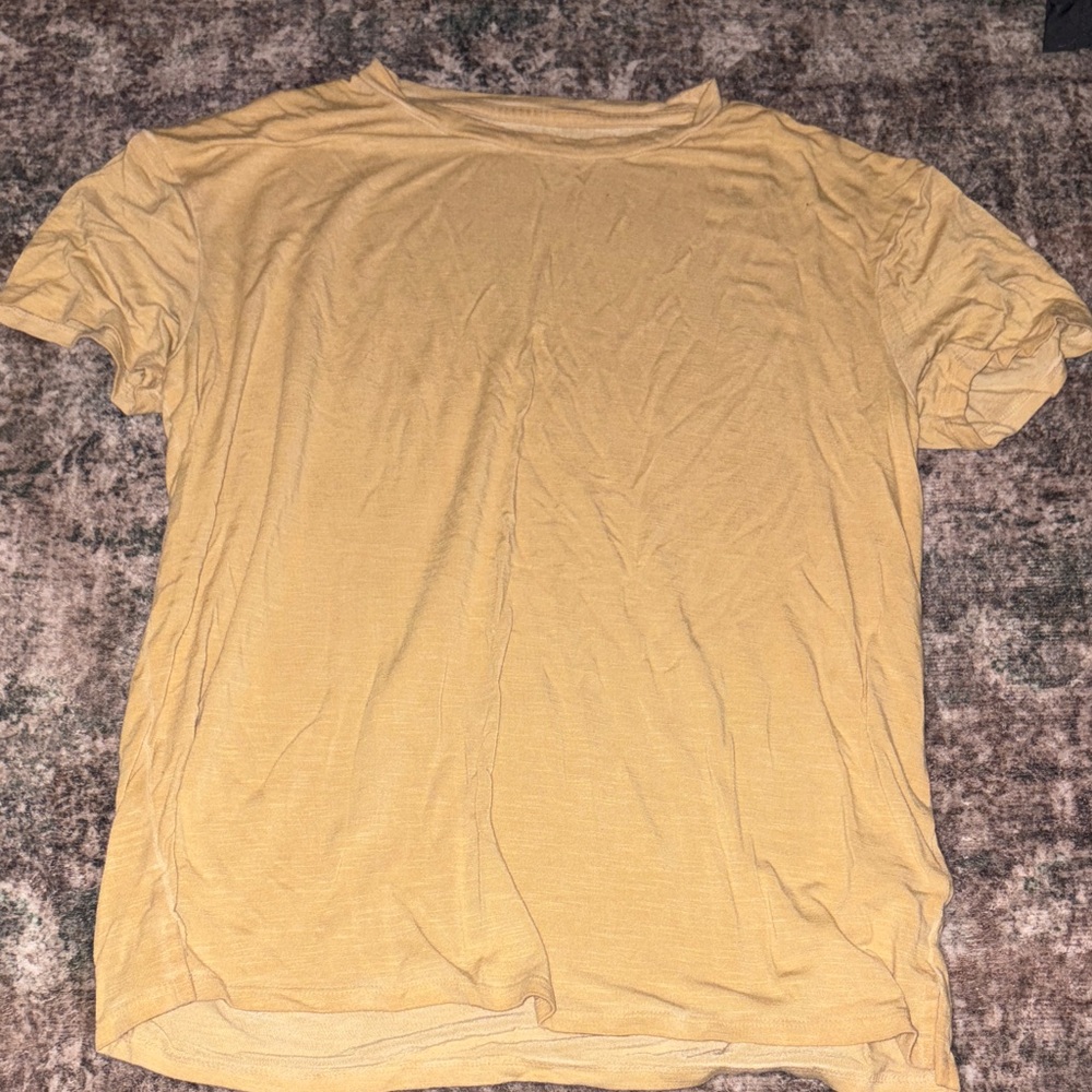 Maurices Women’s Short Sleeve Yellow Tee